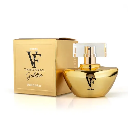 Perfume Vf Golden Wepink 75ml Deo Colônia Virgínia Fonseca