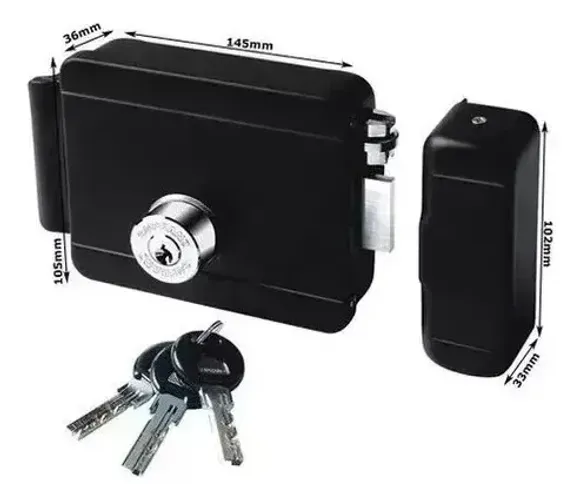 Fechadura Elétrica 12V Para Portas E Portões - Soprano