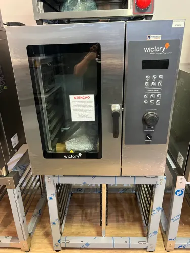 Forno combinado programável 8 Gns Wictory novo pronta entrega