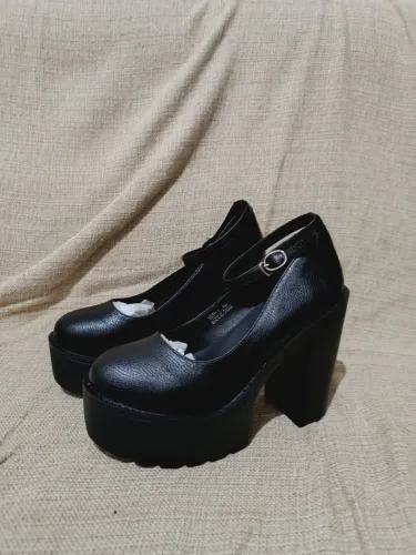 Sapato salto plataforma NOVO T:37