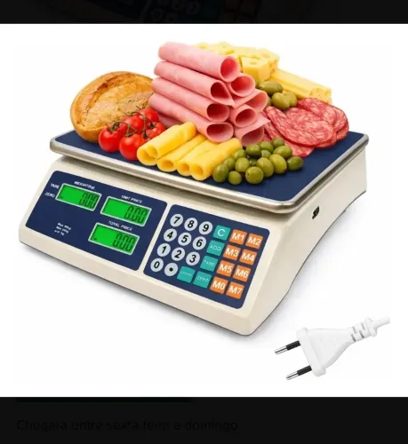 Balança Eletrônica Digital 40kg Comercial Alta Precisão