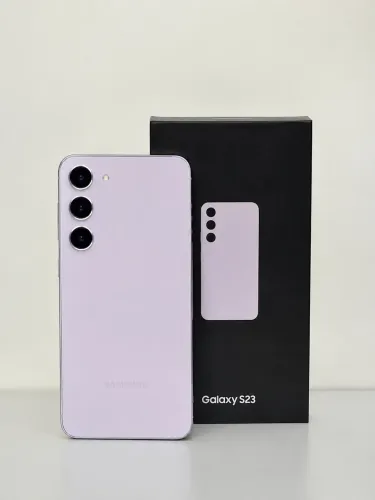 Galaxy s23 lilás 256gb Usado na Caixa