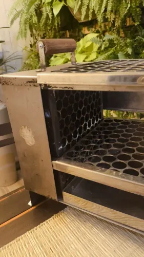 Churrasqueira Eco para Apartamento Sem Fumaça - R$ 180