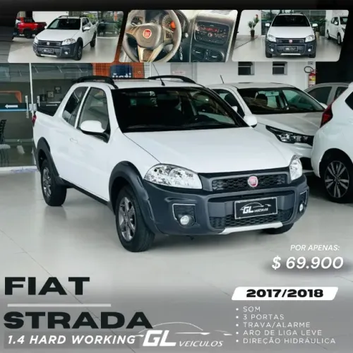 Fiat Strada Working Hard 1.4 Fire Flex 8V CD 2018