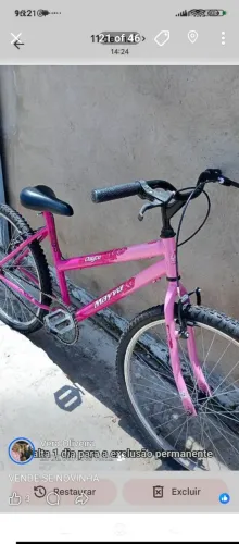 Vendo um bicicleta lindíssima