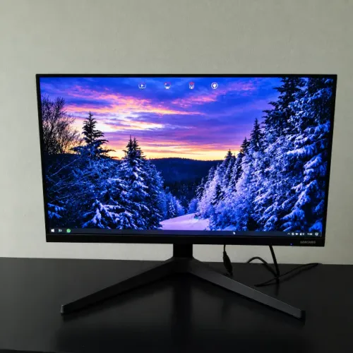 Monitor Gamer Samsung T350, 75Hz, 5Ms, HDMI, 22" FULL HD Tela Plana, FreeSync, Game Mode