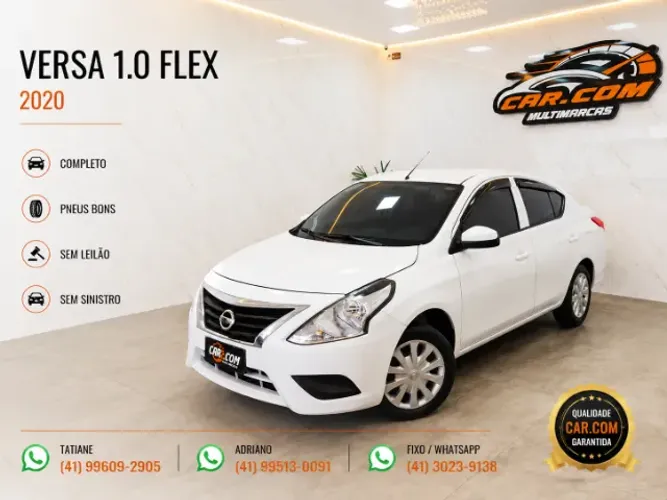 Nissan Versa 1.0 12V Flexstart 4P Mec. 2020