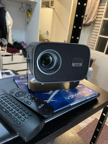 Projetor dub home cinema 3800 até 10x no crédito 