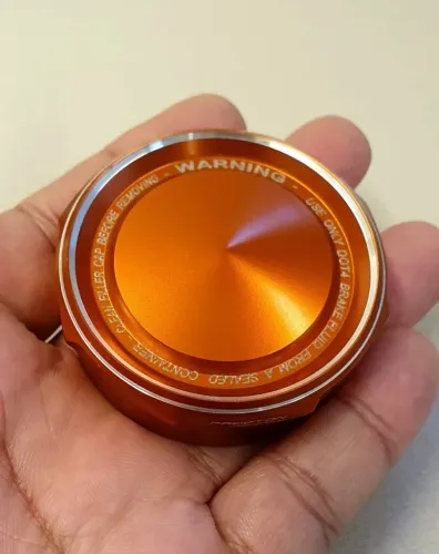 Tampa Grande Fluido De Freio Dianteiro E Embreagem Procton (laranja)
