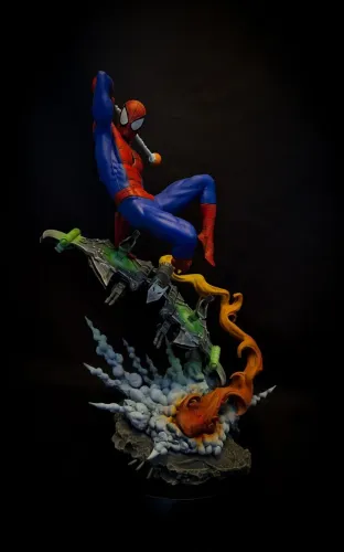 Homem-Aranha figure | Impressão em resina 3d