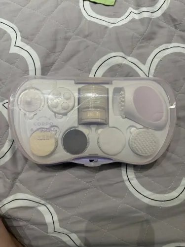 Kit massageador rosto e corpo novo