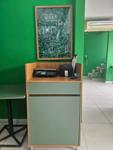 Móvel para balança com armário