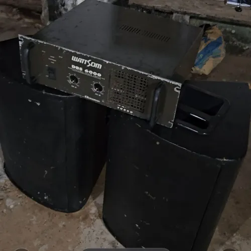 Par de caixas e potência DBS 6000