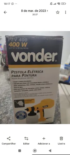 Máquina par a pintura 200 reais