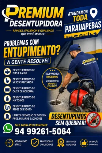 Desentupidora em Parauapebas