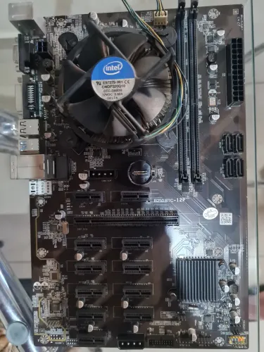 Placa Mãe Biostar B250 BTC-12 P