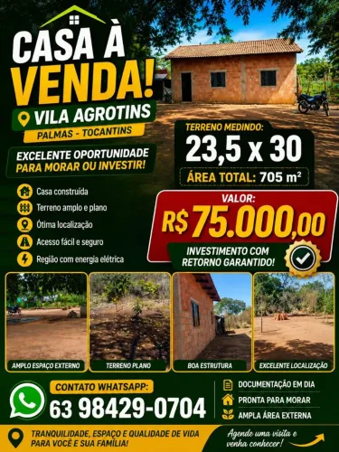 Casa na Vila Agrotins