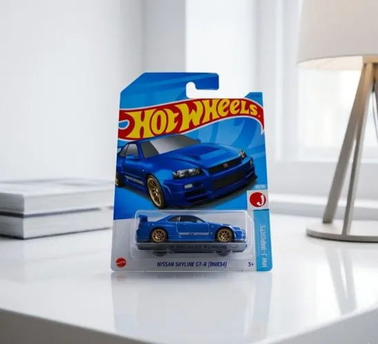 Nissan skyline r34 hot wheels lote k 2026