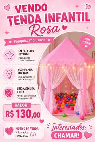 Tenda infantil