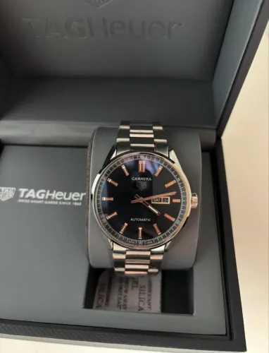Relógio TAG Heuer Carrera Automatic Day-Date Super Clone 