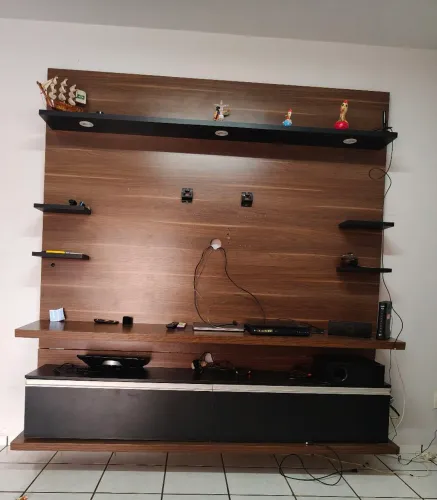 Painel grande de MDF de autora 230 comprimento 250