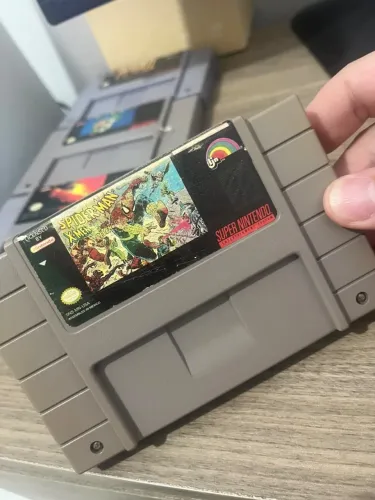 homem aranha e xmen super nintendo