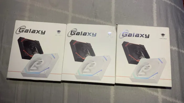 KIT 3 FANS RGB NOVAS LACRADAS