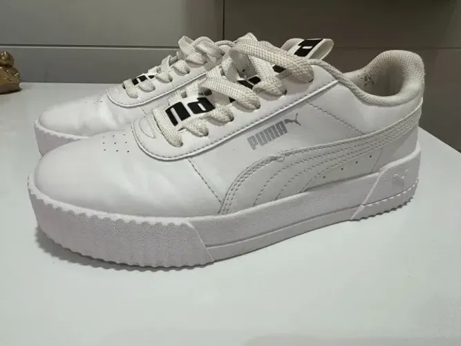 Tênis Puma original branco feminino! tam: 36