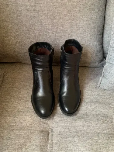 Bota couro CONSTANCE