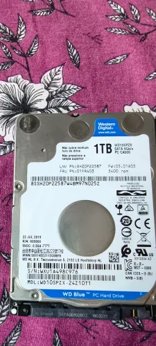HD 1 terabyte 100% Notebook 