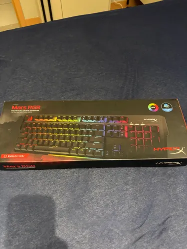 Teclado gamer hyperx mars mecânico