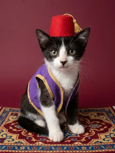 Gatinho filhote lindo para adoção