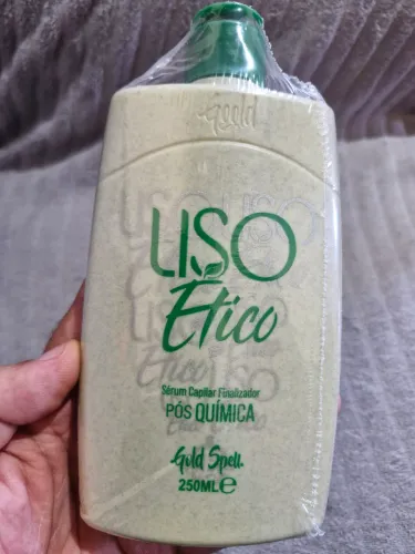 Sérum capilar finalizado pós química. 