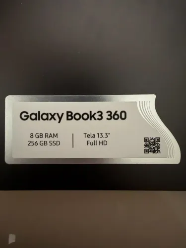Samsung Galaxy Book3 360 13,3? AMOLED Touch i5 - Impecável + Carregador Original
