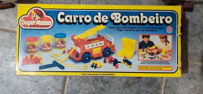 Caminhão de bombeiro super massa estrela completo impecável
