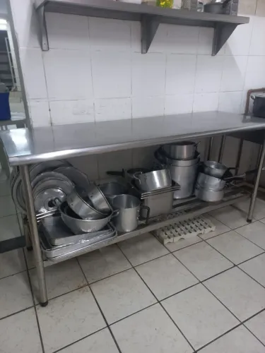 Mesa de inox 1.90 cnt