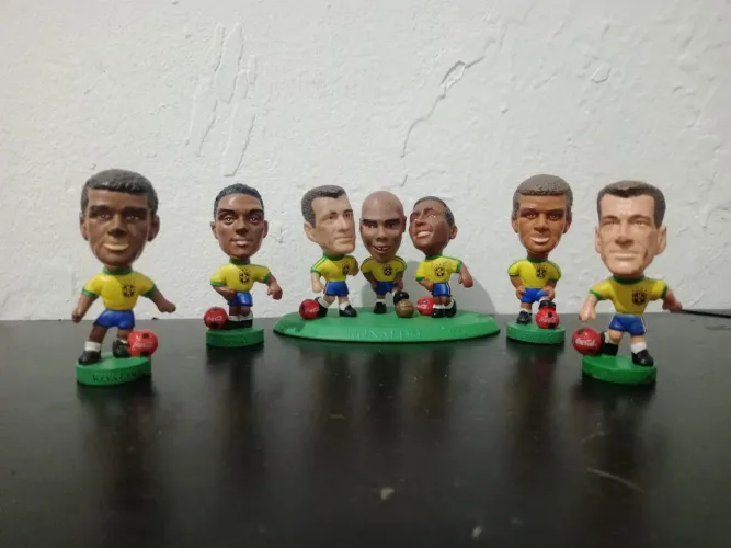 Bonecos Mini Craques Copa 98 (coca Cola