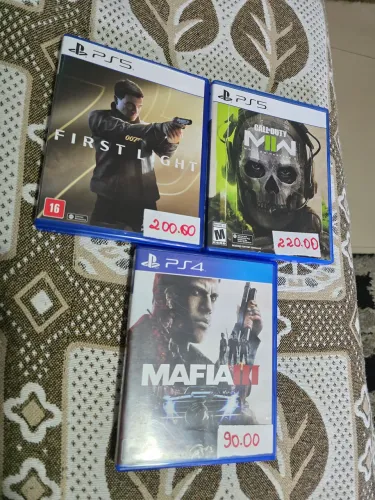 Jogos  de ps5 e ps4  preço variado 