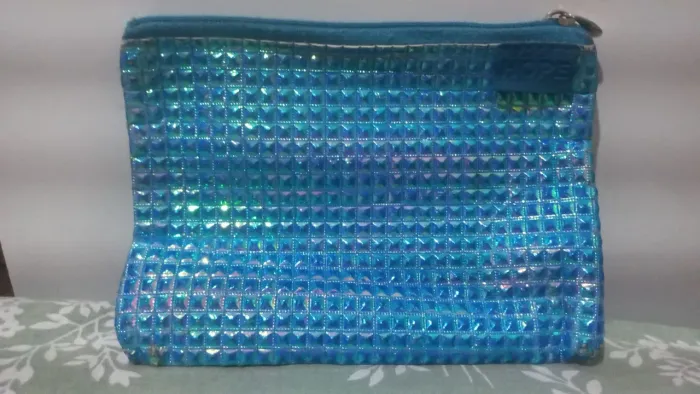 Necessaire azul brilhante Hope