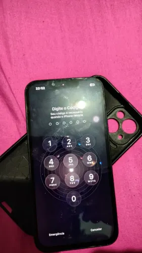 iPhone 13 , FUNCIONANDO NORMAL, POREM TROCAR PEÇAS