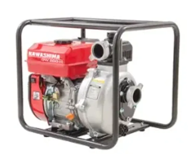 Motobomba de Alta Pressão Kawashima Autoescorvante 7 HP 50 MCA 30.000 Litros Hora