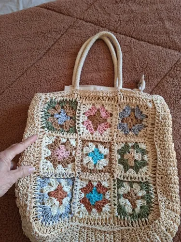 bolsa de palha praia