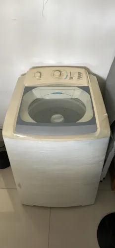Máquina de Lavar Electrolux / Tampa de Vidro Temperado (Funcionando 100%)