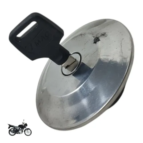 Tampa Tanque Ybr Factor 125k 2009 A 2013 Prata