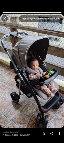 Carrinho semi-novo da Kiddo