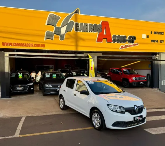 Renault Sandero Authentique Flex 1.0 12V 5P 2018