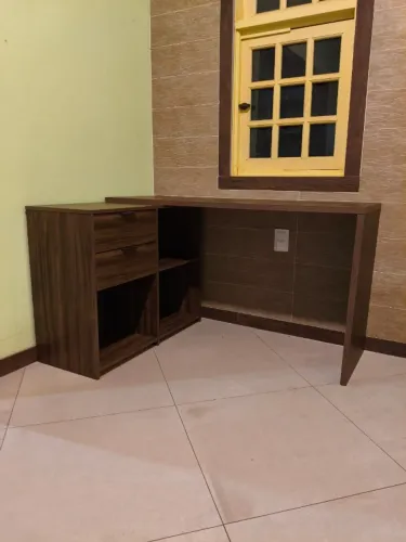 Mesa de Escritório/Computador Notável NT 2060 - Nogal