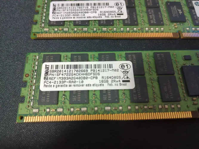 32gb de memória DDR4 para Xeon e Epyc