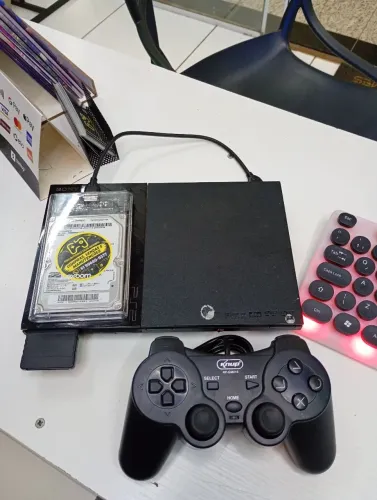 Playstation 2 slim passo cartão 