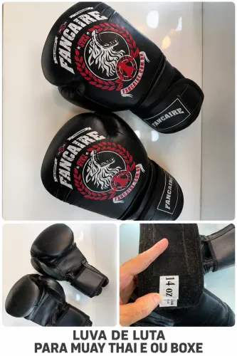Luva de luta para Muay Thai ou Boxe 14 oz
